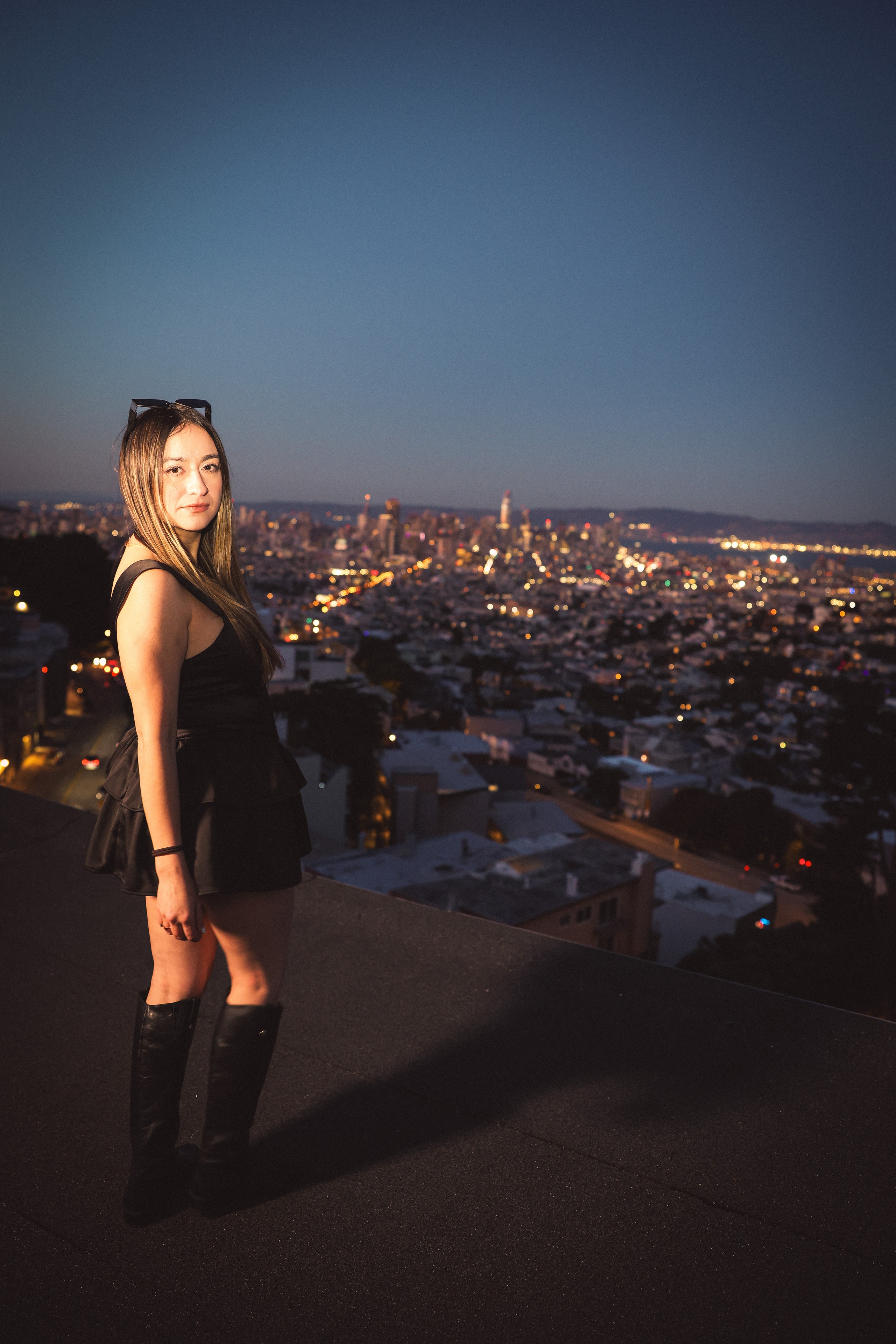 Sunset Skyline Full Length