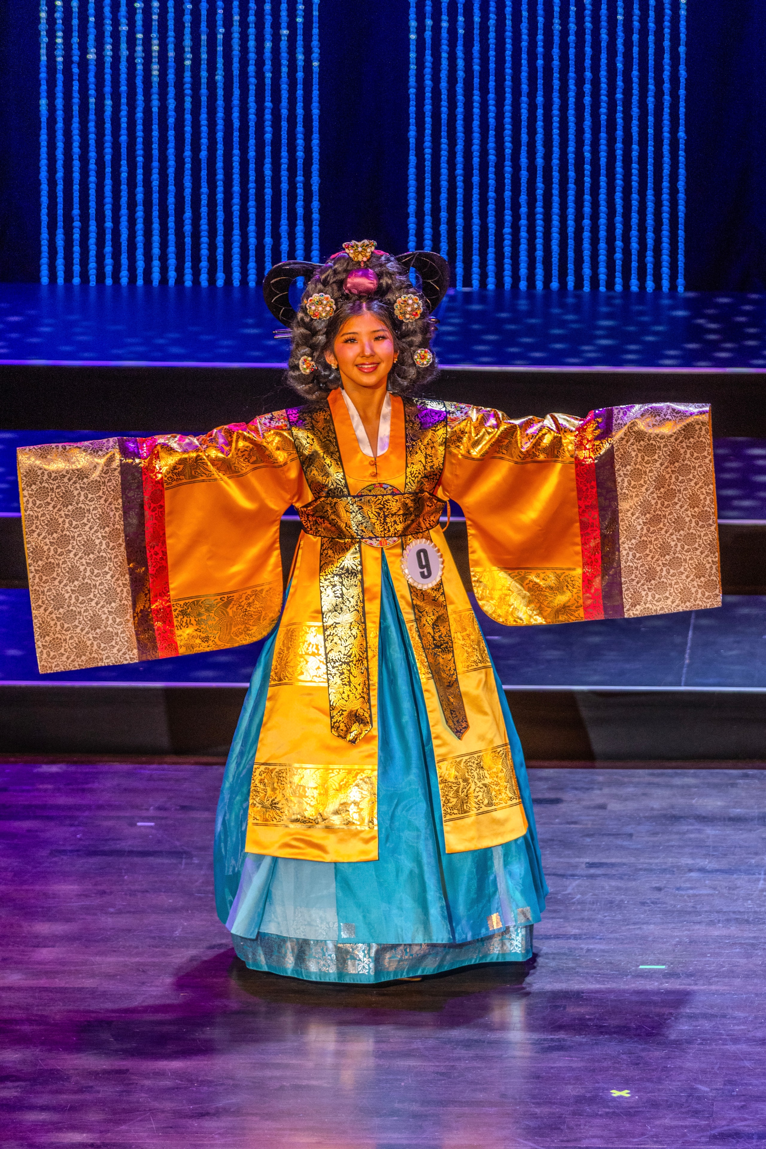 Miss Asian Global Pageant — Traditional Hanbok Performance