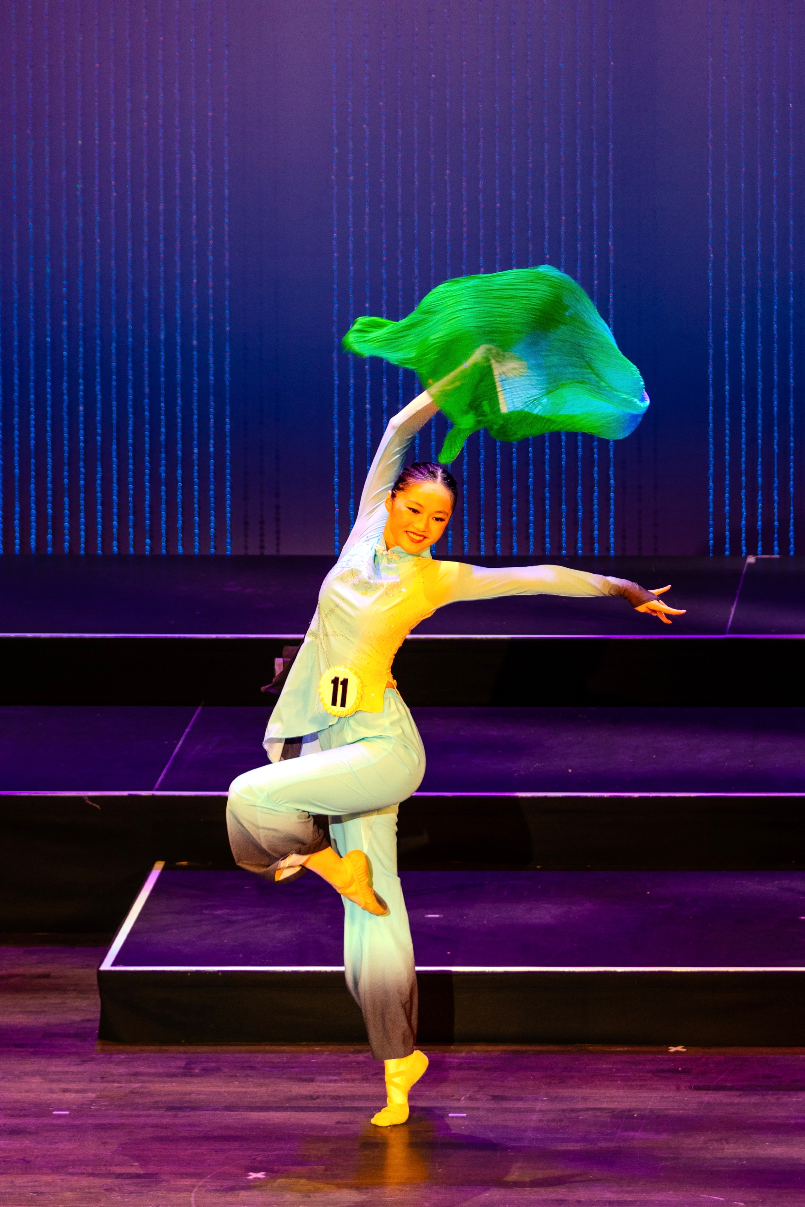 Miss Asian Global Pageant — Fan Dance Performance