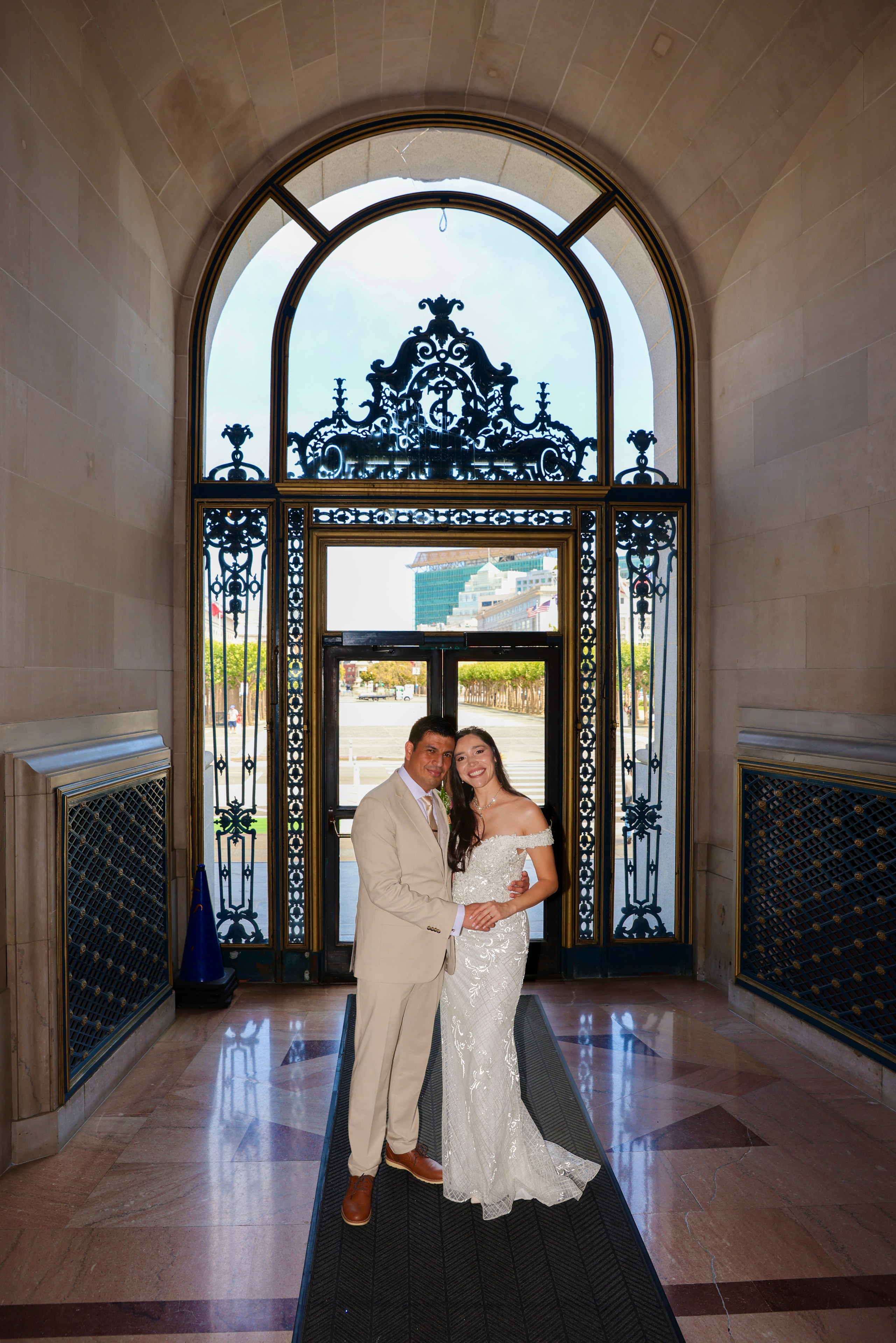 City Hall Entrance Portrait